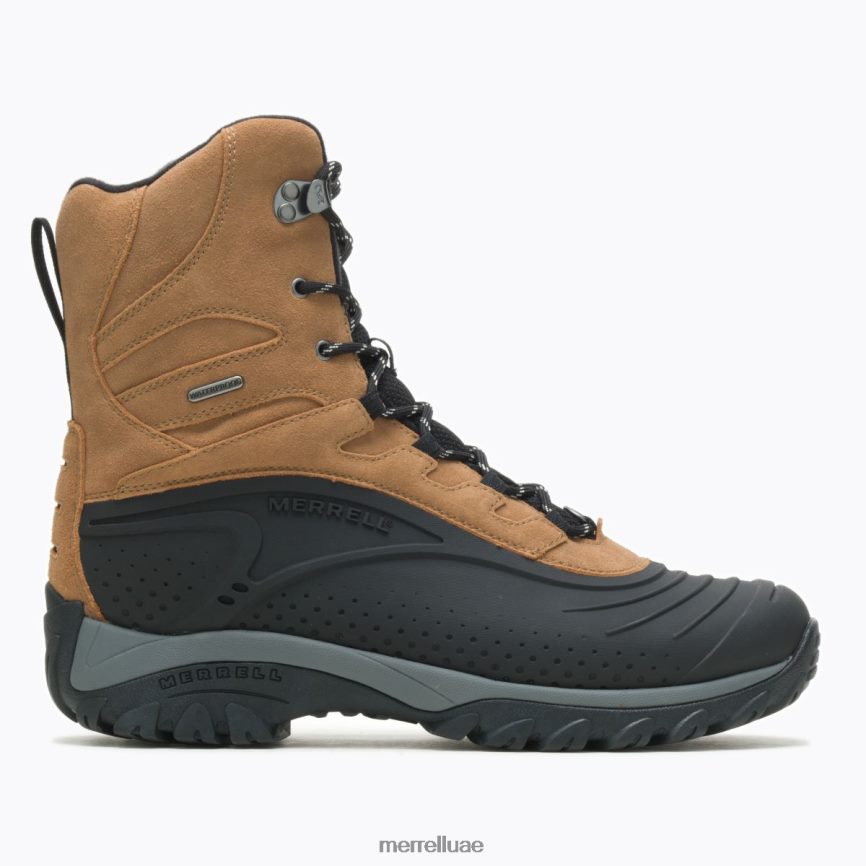 رجال Merrell الرجال الحرارية فاترة طويل القامة التبغ للماء أحذية 6XR42L1366 التبغ