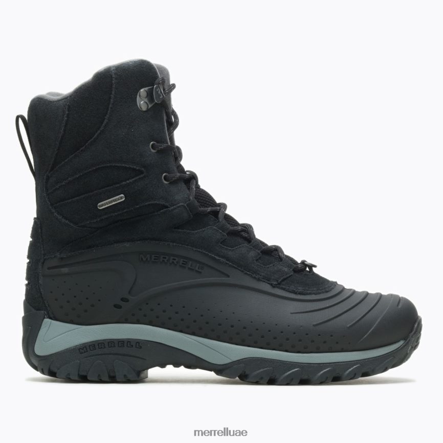 رجال Merrell غلاف حراري فروستي طويل القامة للرجال مقاوم للماء باللون الأسود أحذية 6XR42L1367 أسود